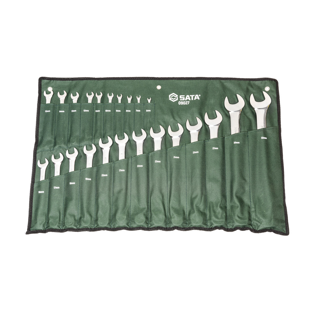 SATA Ringmaulschlüssel-Satz, 23-teilig, 6-32 mm