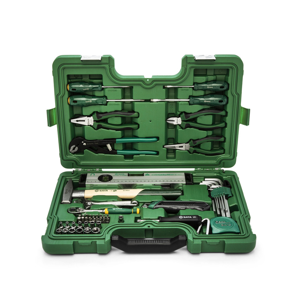SATA 1/4" Universal-Bauwerkzeugsatz, 56 Tlg.