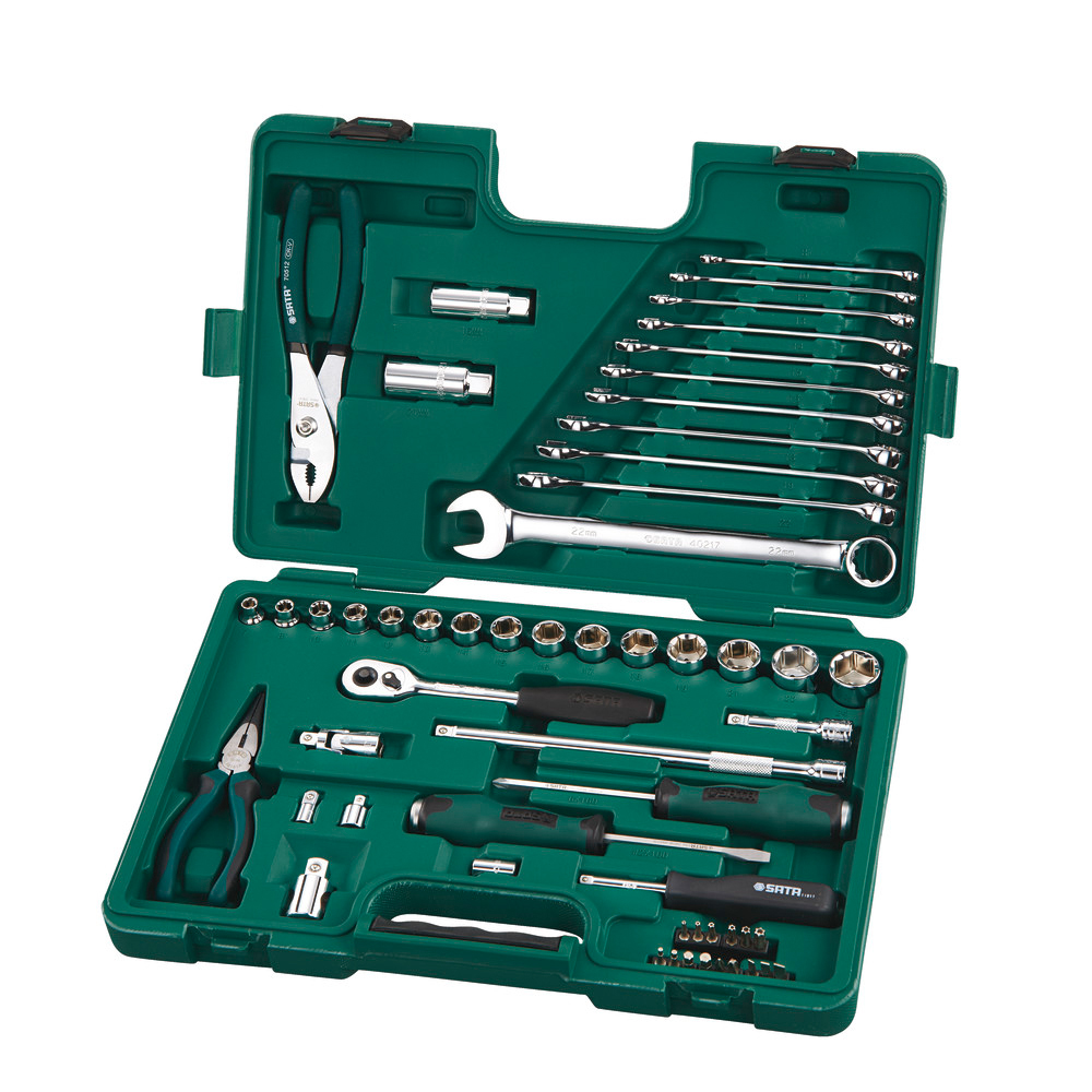SATA Werkzeugsatz für PKW Reparatur 56-tlg.