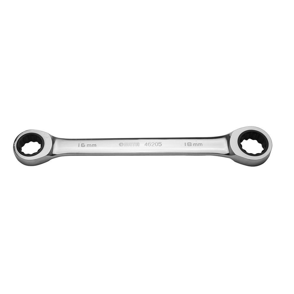 SATA Ratschen-Doppelringschlüssel, 10x11 mm