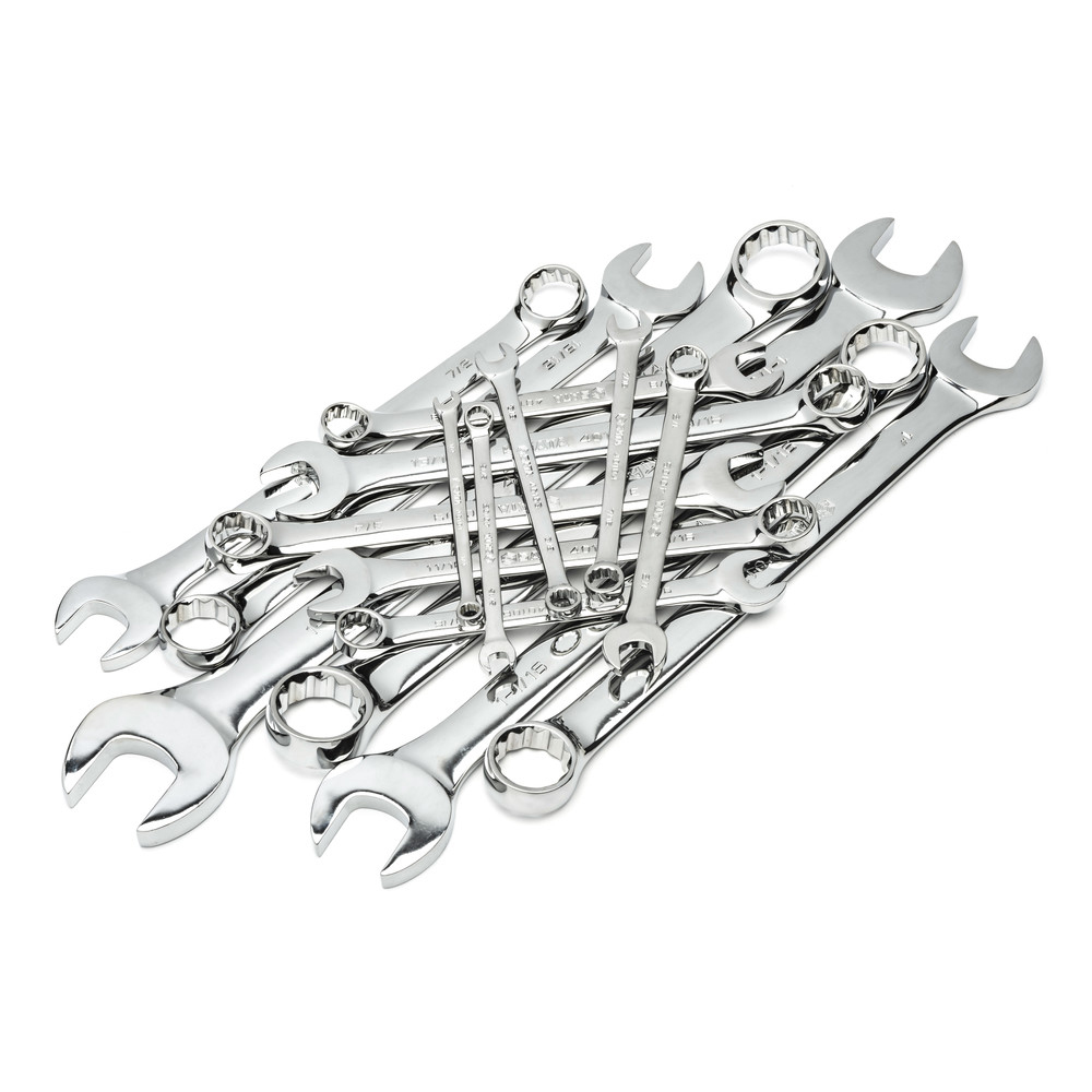 SATA Ringmaulschlüssel-Satz, zöllig, 16-teilig, 1/4"-1.1/4"